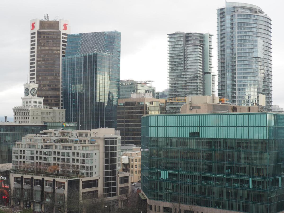 Vancouver Downtown Central 1 Bedroom Condo Bagian luar foto
